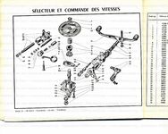 Catalogue pièces détachées Fleuron, Tournoi, EDLS, AN, 125cc ... Image 1
