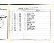 Catalogue pièces détachées Fleuron, Tournoi, EDLS, AN, 125cc ... Image 1