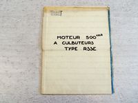 Moteur 500cc RSSE culbuteurs Terrot 2130 - 500cc RSSE culbut ... Image 1